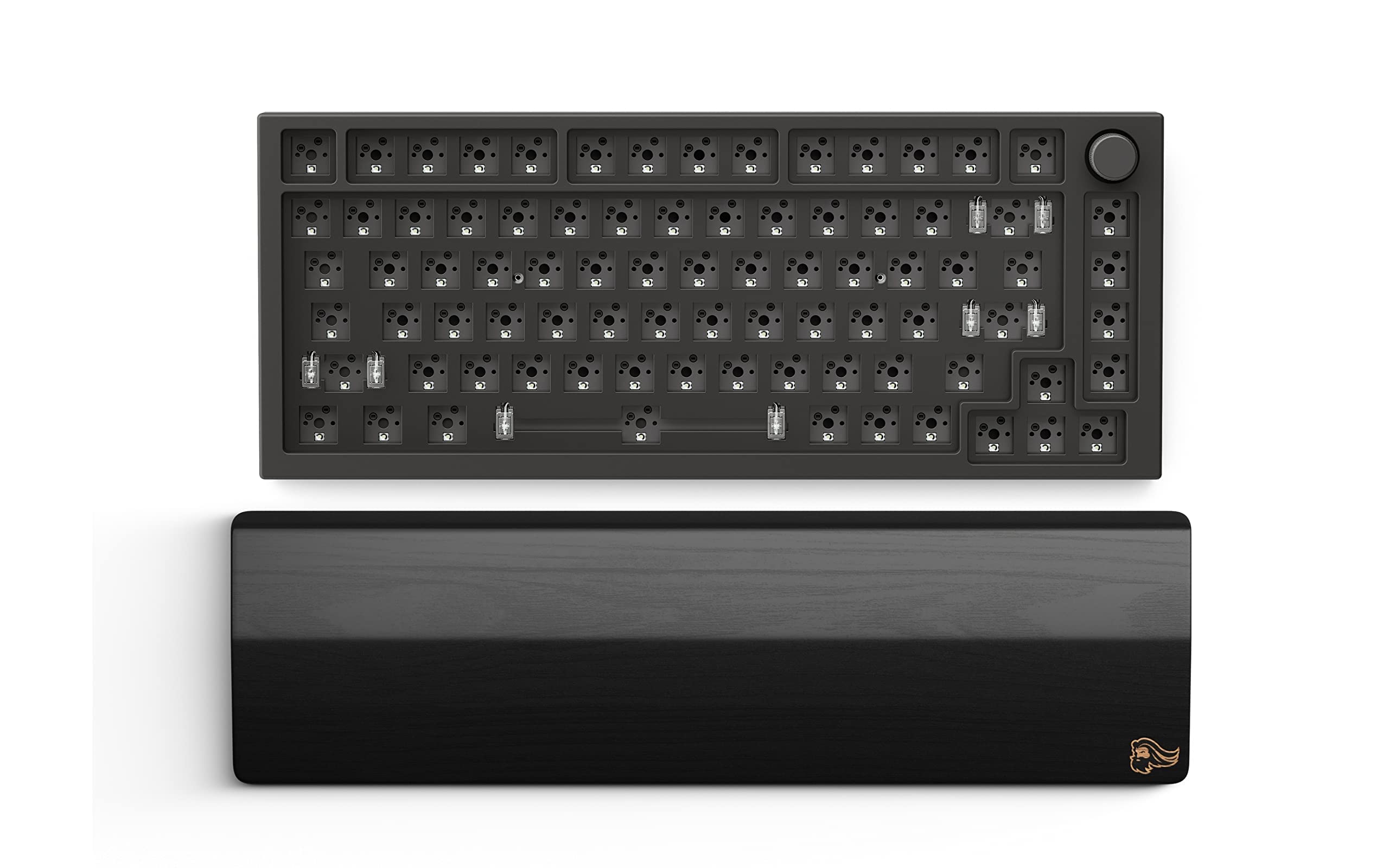 GMMK Pro *Black* Mechanical Keyboard Bundle (Coiled Cable + Wrist Wrest